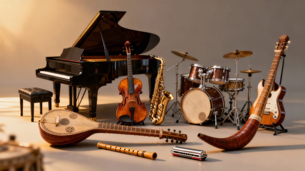 Combien d'instruments de musique existent-t-il dans le monde ?