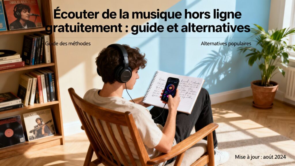 Écouter de la musique hors ligne gratuitement : guide et alternatives avec texte