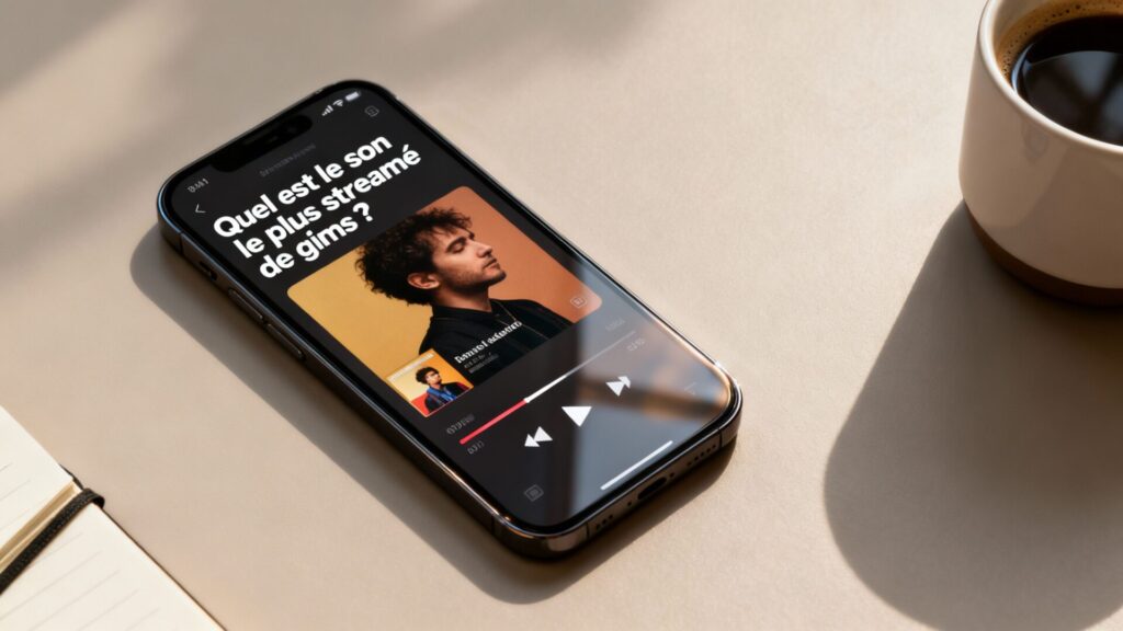 Quel est le son le plus streamé de gims ?