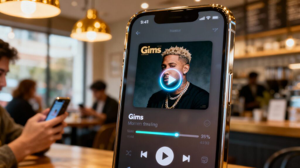 Quel est le son le plus streamé de gims ?