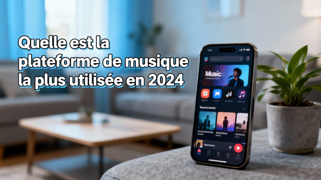 Quelle est la plateforme de musique la plus utilisée en 2024 avec texte