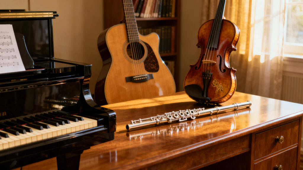 Quel instrument apprendre en premier : guide pour bien choisir sans aucun texte