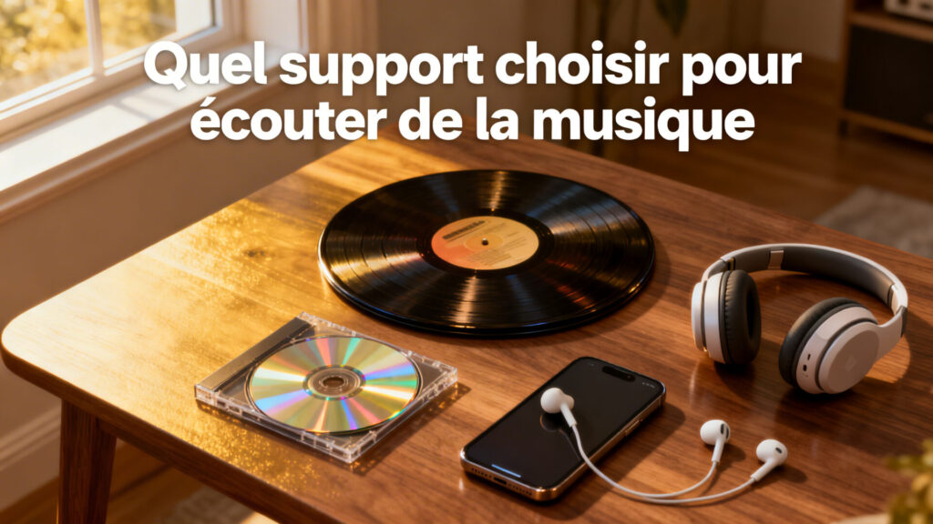 Quel support choisir pour écouter de la musique avec texte